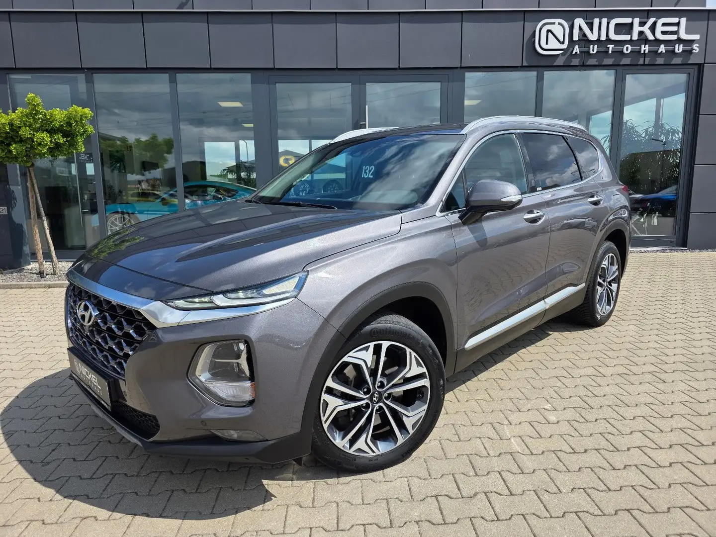 Hyundai SANTA FE Premium 4WD*Led*Krell*Leder*Sitzklima*V Grau - 1