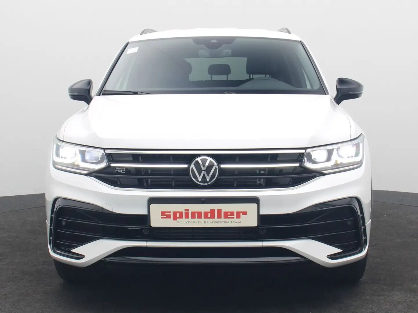 Volkswagen Tiguan Allspace R-Line Black 2.0TDI 4M DSG / AHK Weiß - 2