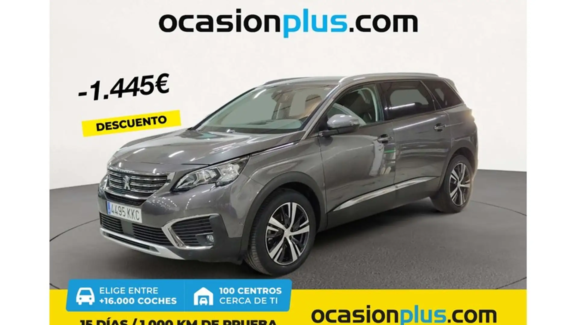Peugeot 5008 1.2 PureTech S&S Allure 7 pl. 130 Grijs - 1