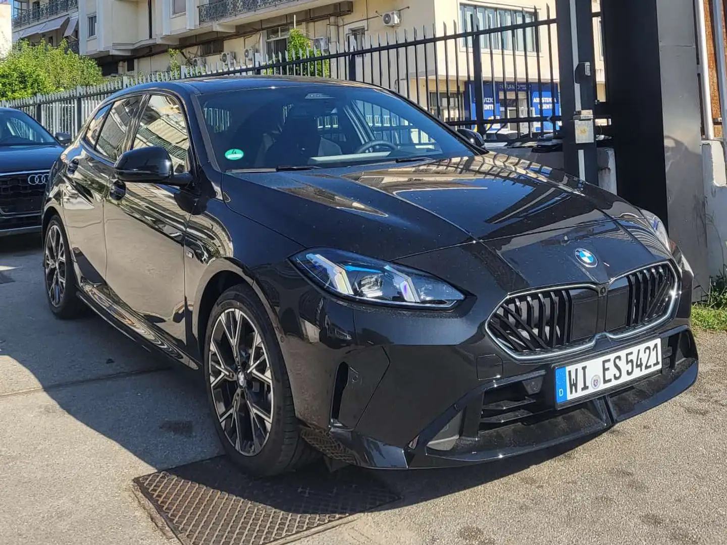 BMW 118 118d MSport Pro auto Negro - 1