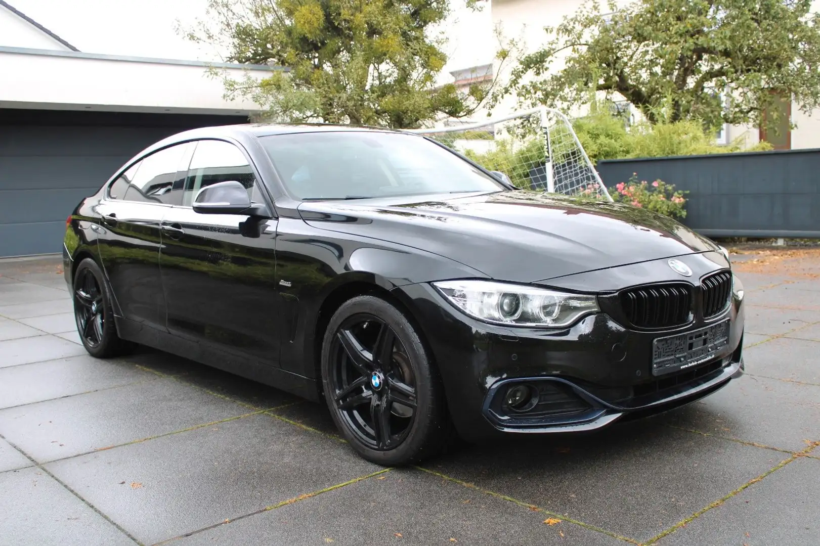 BMW 420 420 d  Gran Coupé **TEMPO/LEDER/NAVI/XENON** Noir - 2