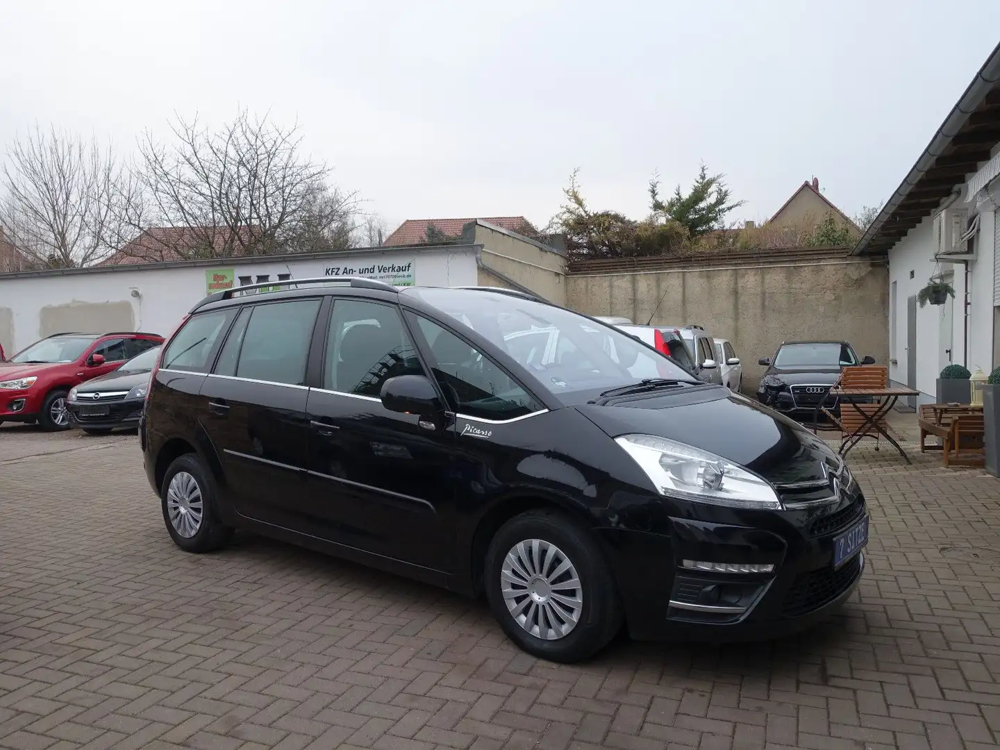 Citroen C4 Picasso C4 Grand Picasso 1.6 HDi, EU5, 7-Sitze, SH, PDC Negro - 1