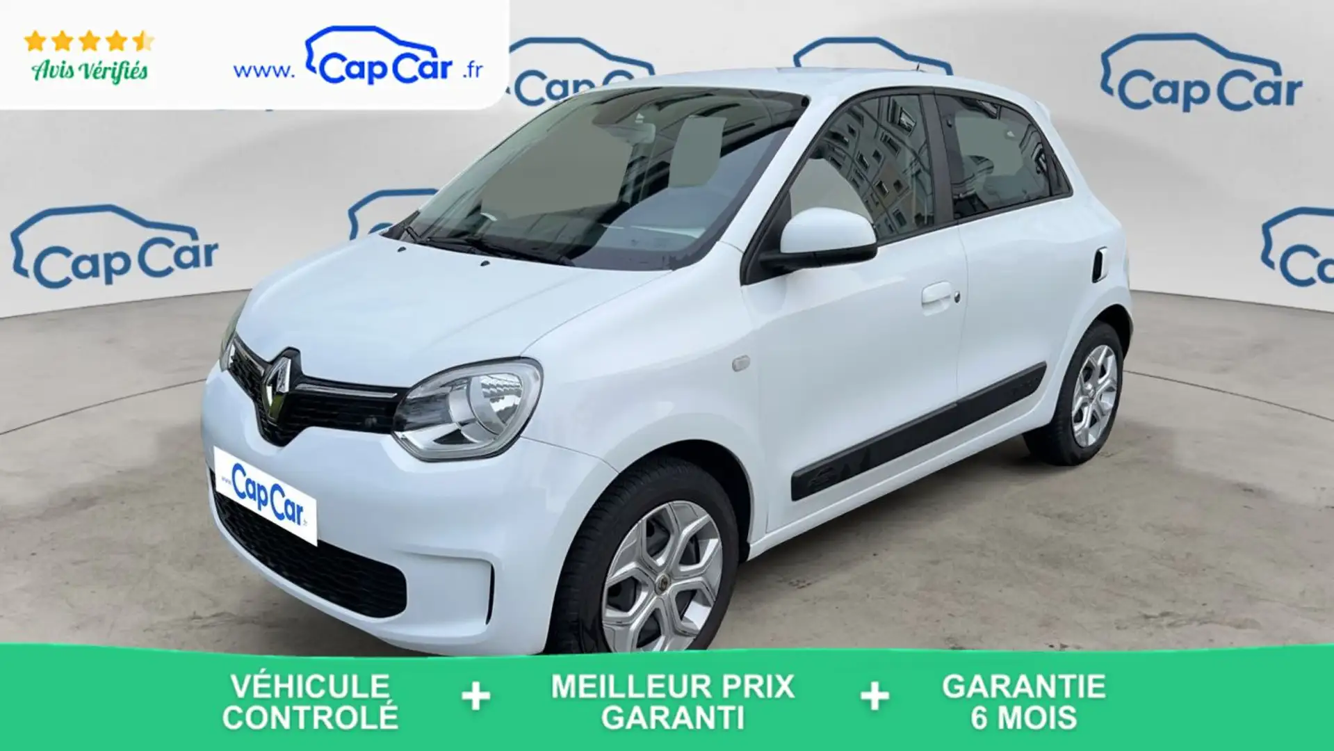 Renault Twingo III 1.0 SCe 75 Zen Blanc - 1