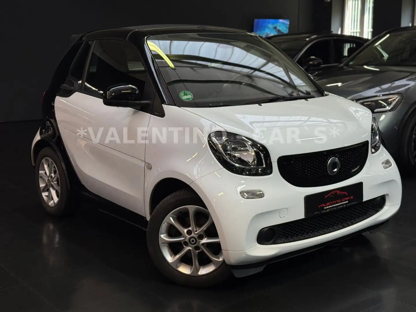 smart forTwo cabrio Automatik/LED/Klimaautom./Temp/Shz Weiß - 1