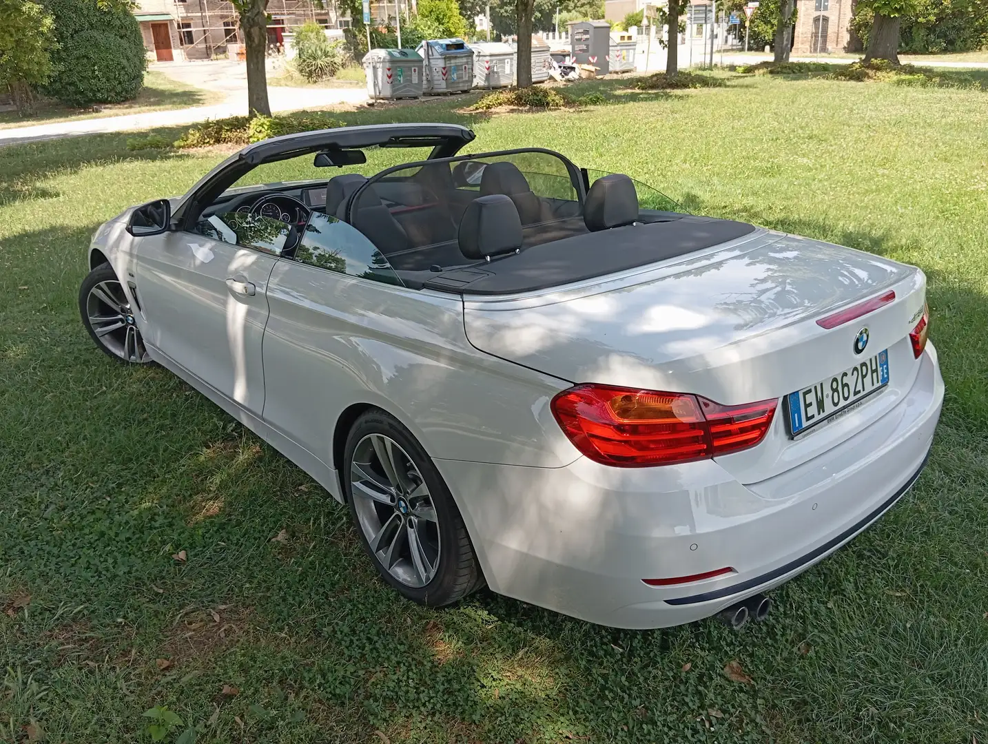 BMW 428 428i Cabrio Sport auto Bianco - 2