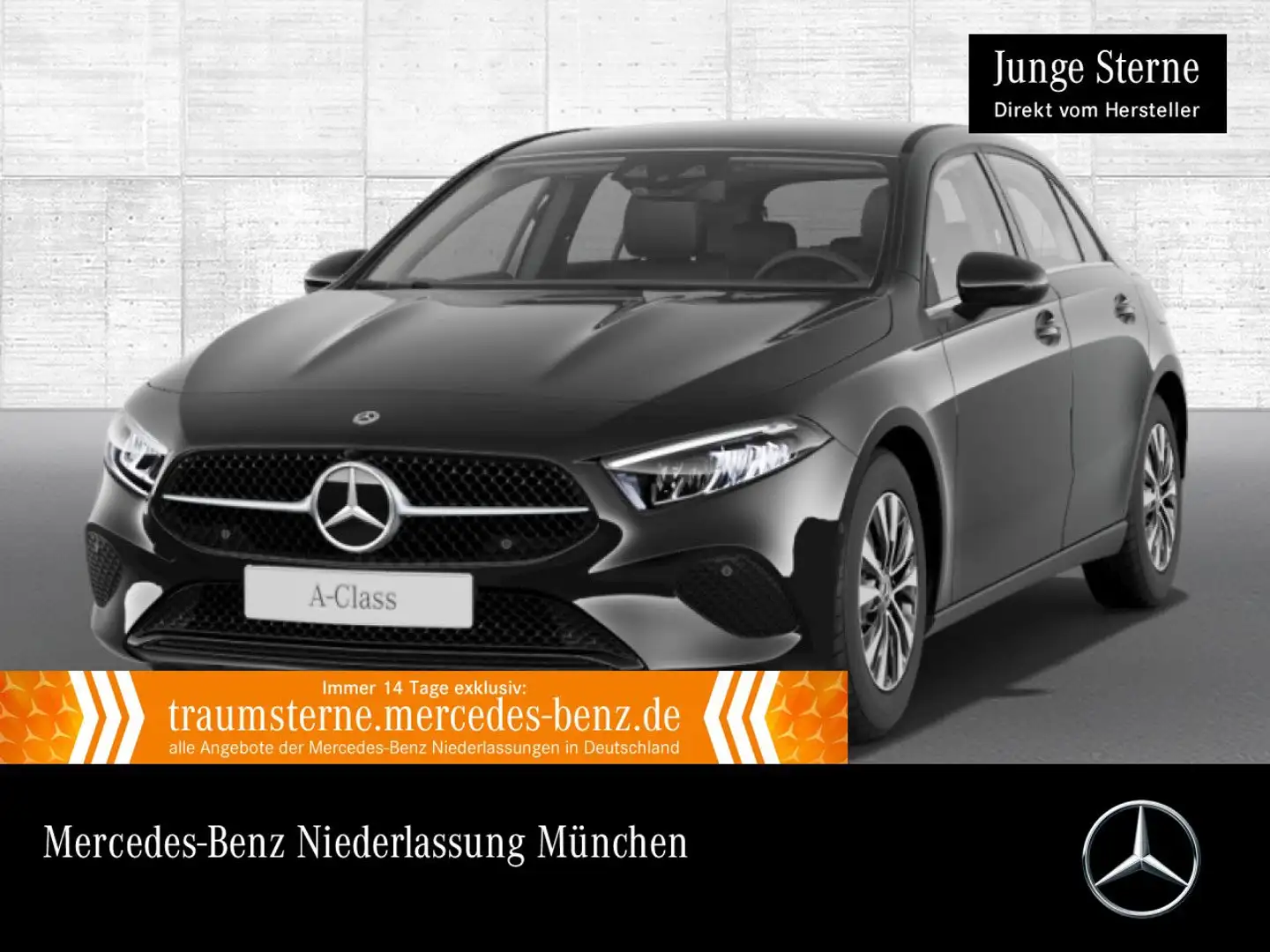 Mercedes-Benz A 180 AHK+LED+KAMERA+7G Schwarz - 1