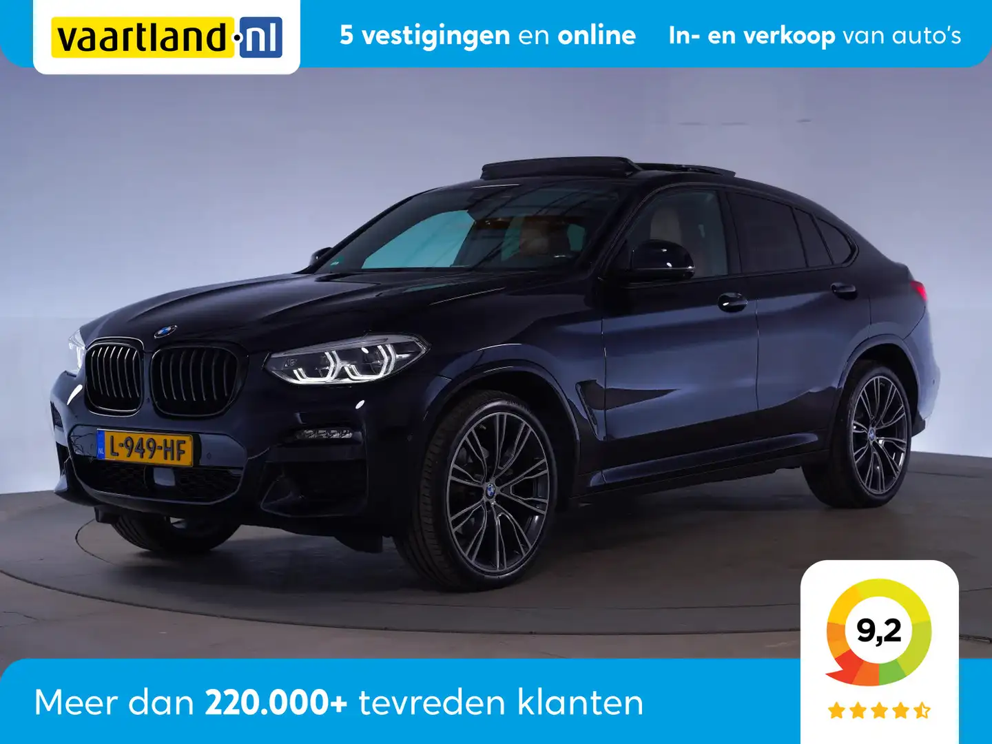 BMW X4 xDrive 20i M-Sport Aut. [ Pano Head-up Adapt.cruis Zwart - 1