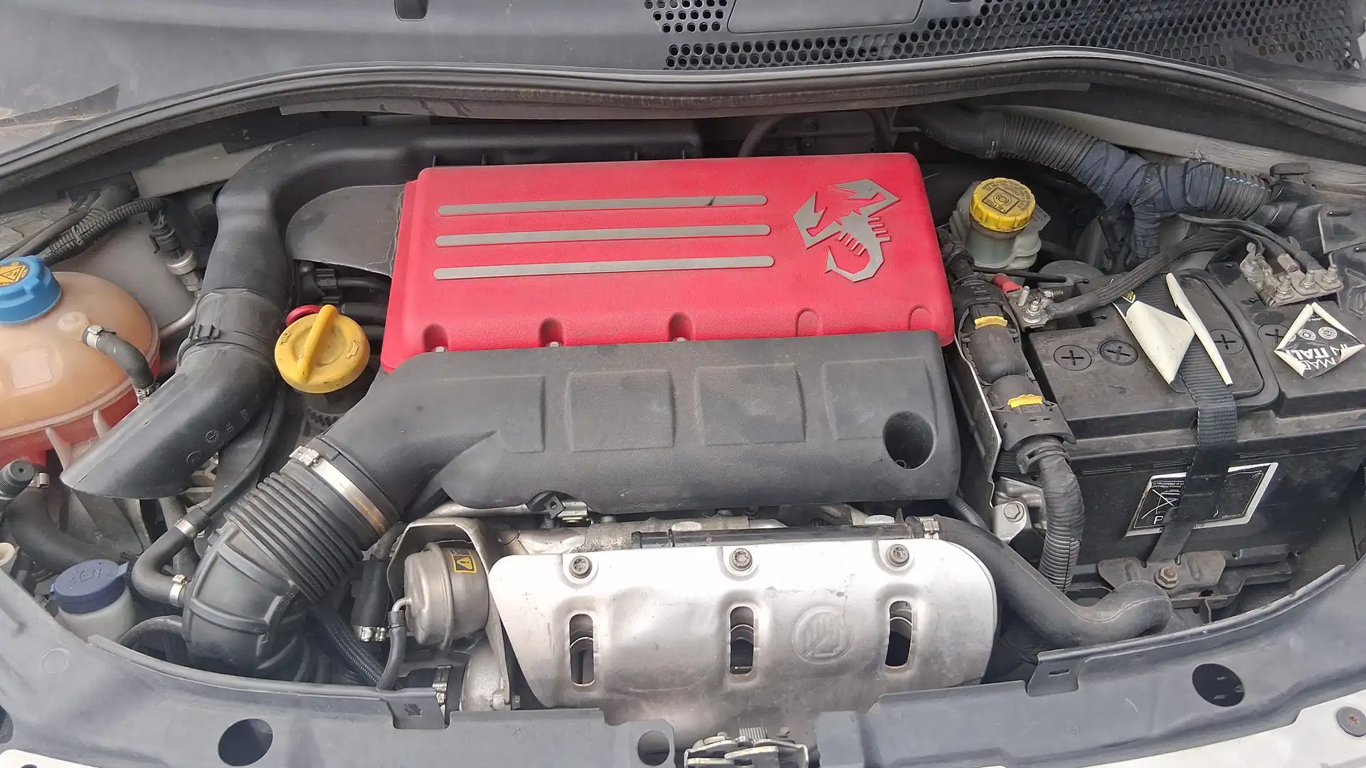 Abarth 500 500/595 1.4 16v turbo t-jet 135cv Grigio - 1