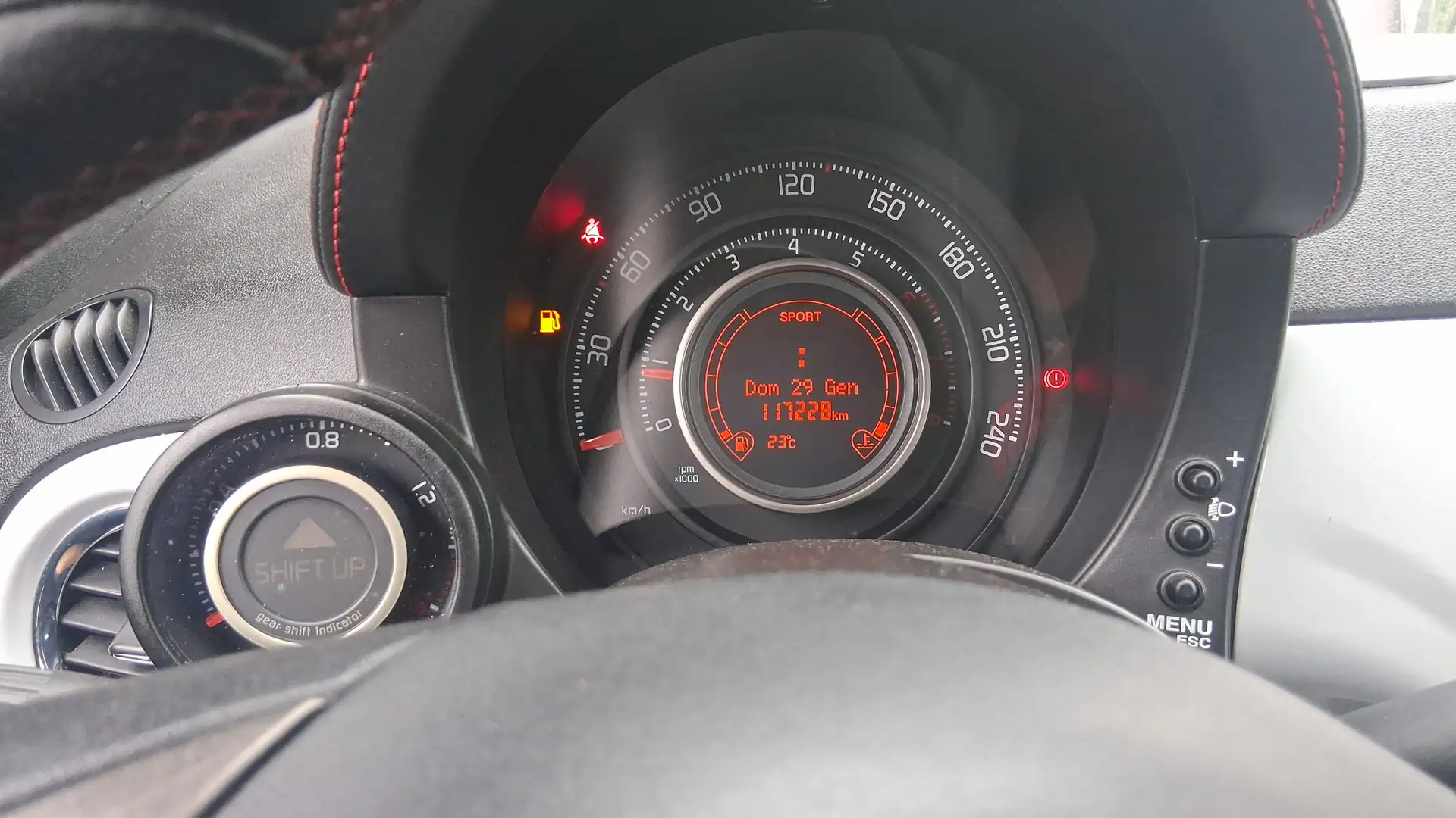 Abarth 500 500/595 1.4 16v turbo t-jet 135cv Grigio - 2