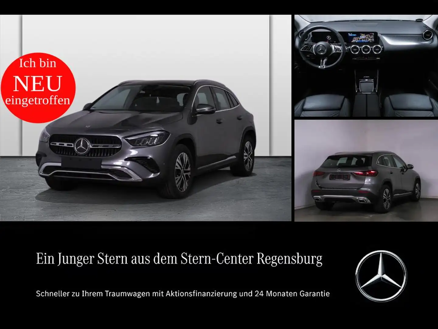 Mercedes-Benz GLA 220 d 4M PROGRESSIVE+AHK+MEMORY+WINTER-PAKET Grau - 1