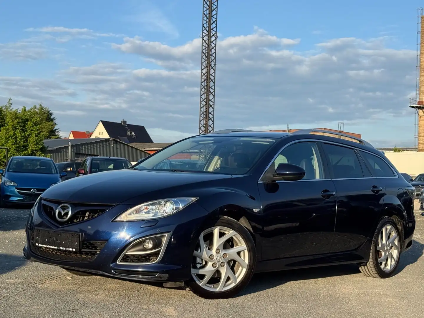 Mazda 6 Kombi 2.2 CRDT Sports-Line Bleu - 1