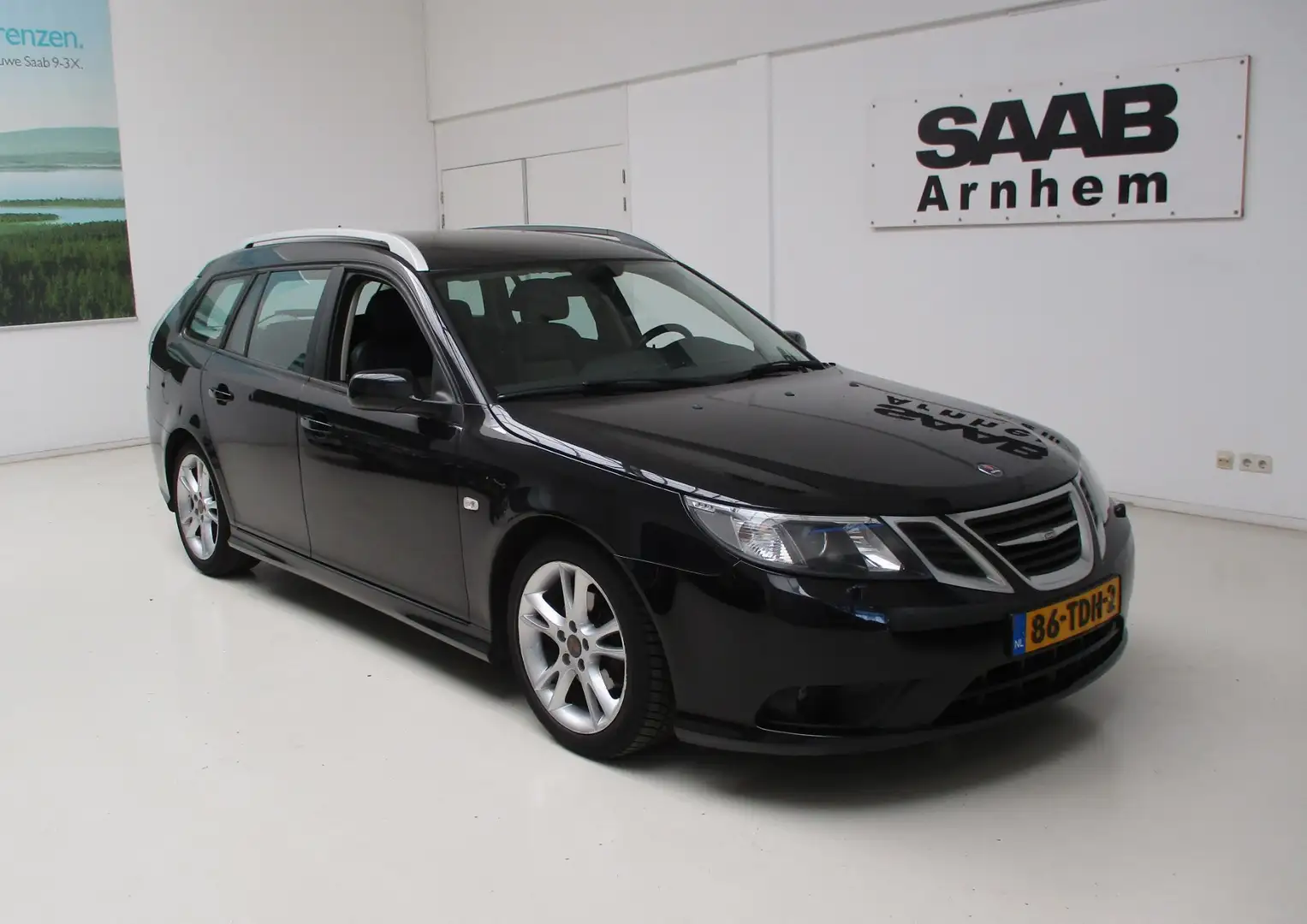Saab 9-3 1.8t BP Vector | Jet Black Metallic Zwart - 1