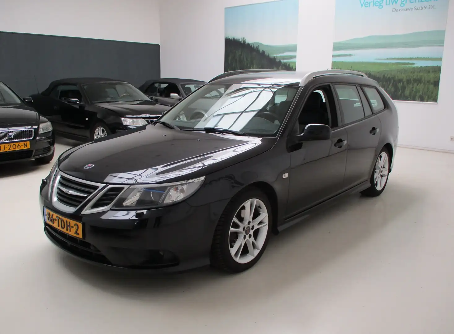 Saab 9-3 1.8t BP Vector | Jet Black Metallic Zwart - 2