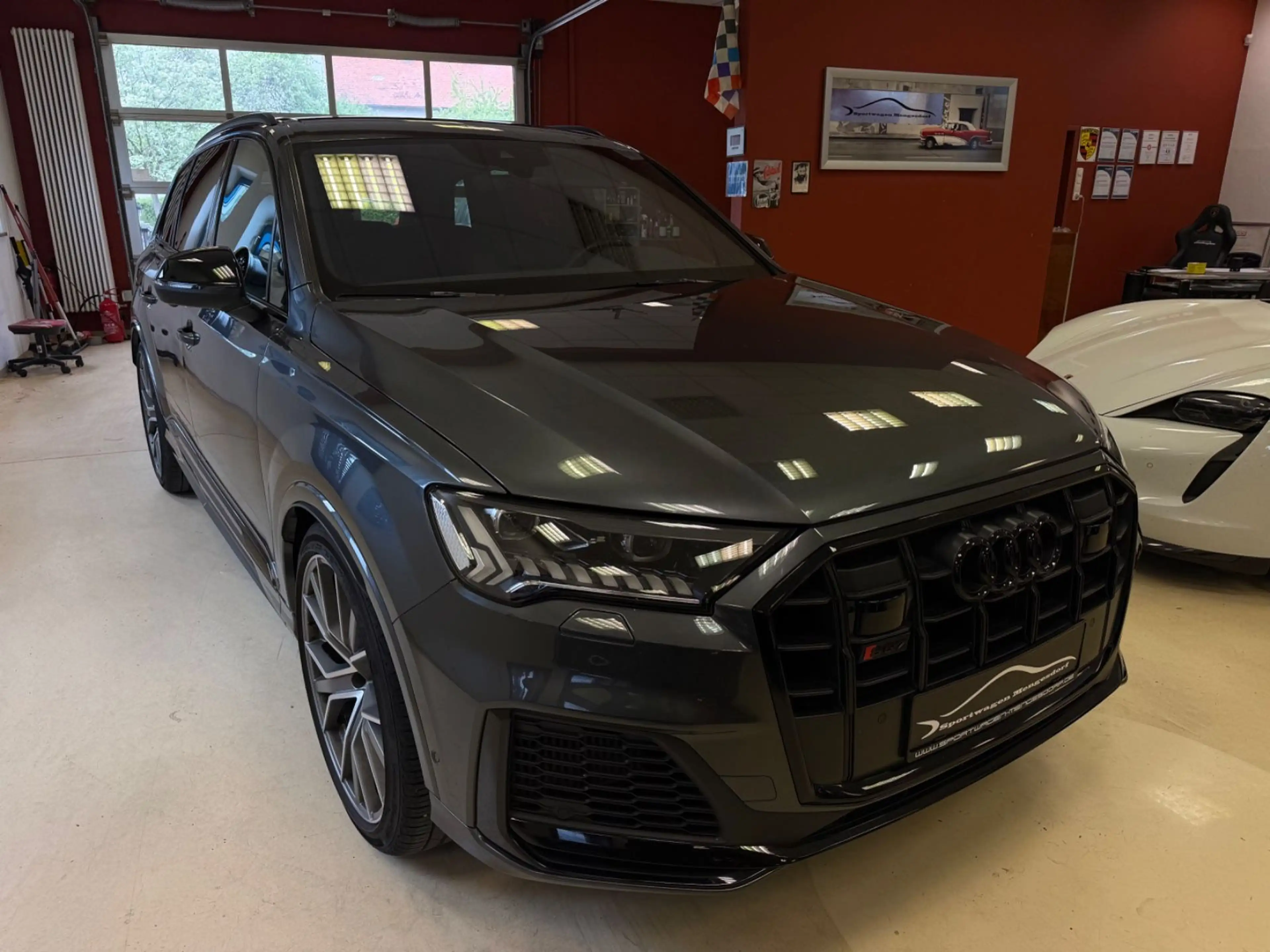 Audi SQ7 4.0 TDI quatt AHK,ACC,22"Zoll,NUR 55"KM,MWST — photo 3