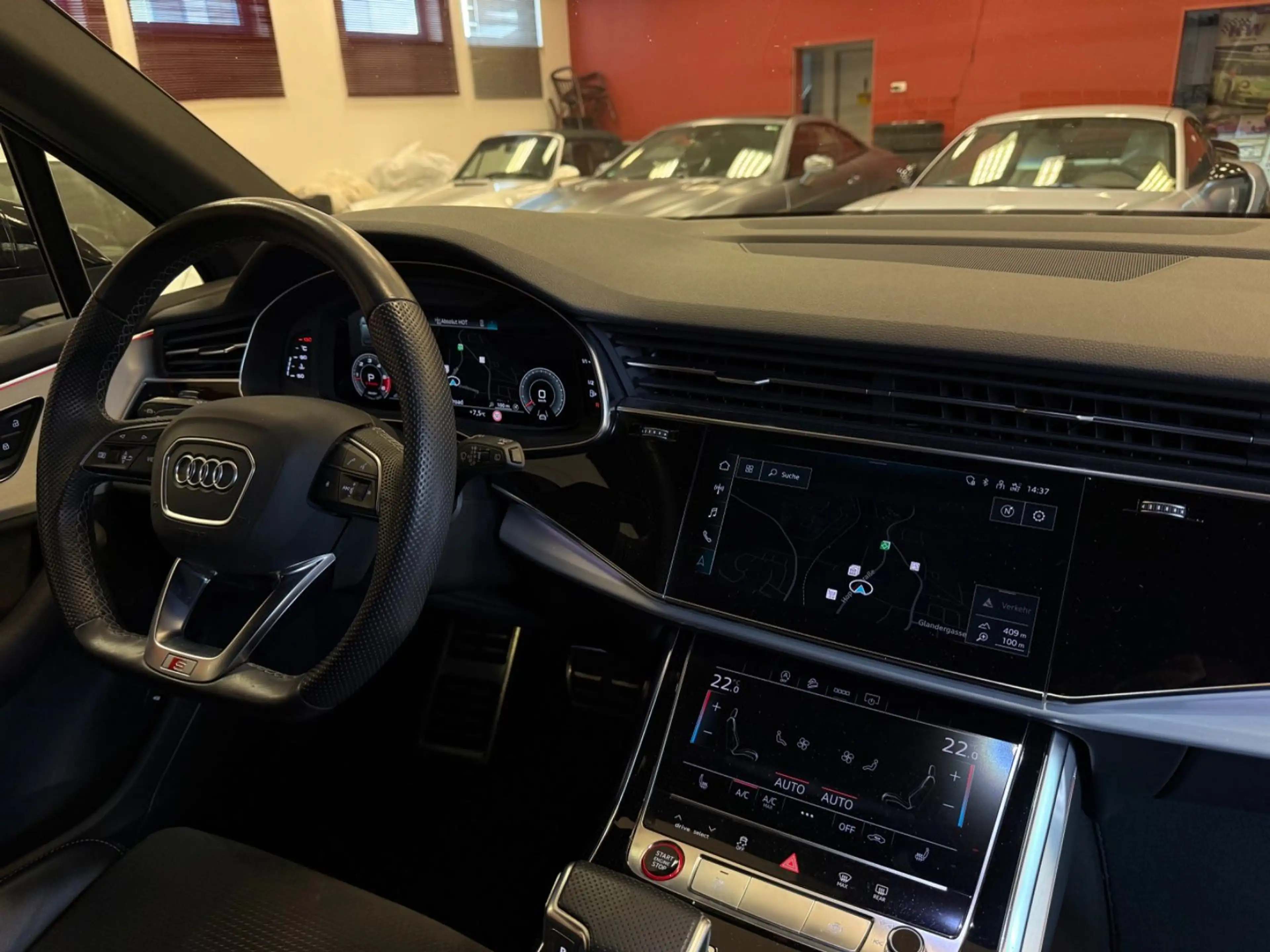 Audi SQ7 4.0 TDI quatt AHK,ACC,22"Zoll,NUR 55"KM,MWST — photo 12