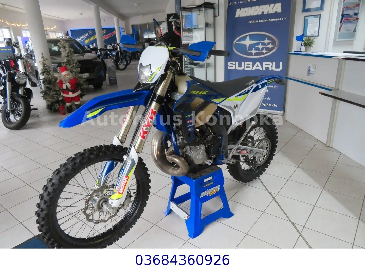 Sherco 250 SEF actory 2023 119 BH Blauw - 1
