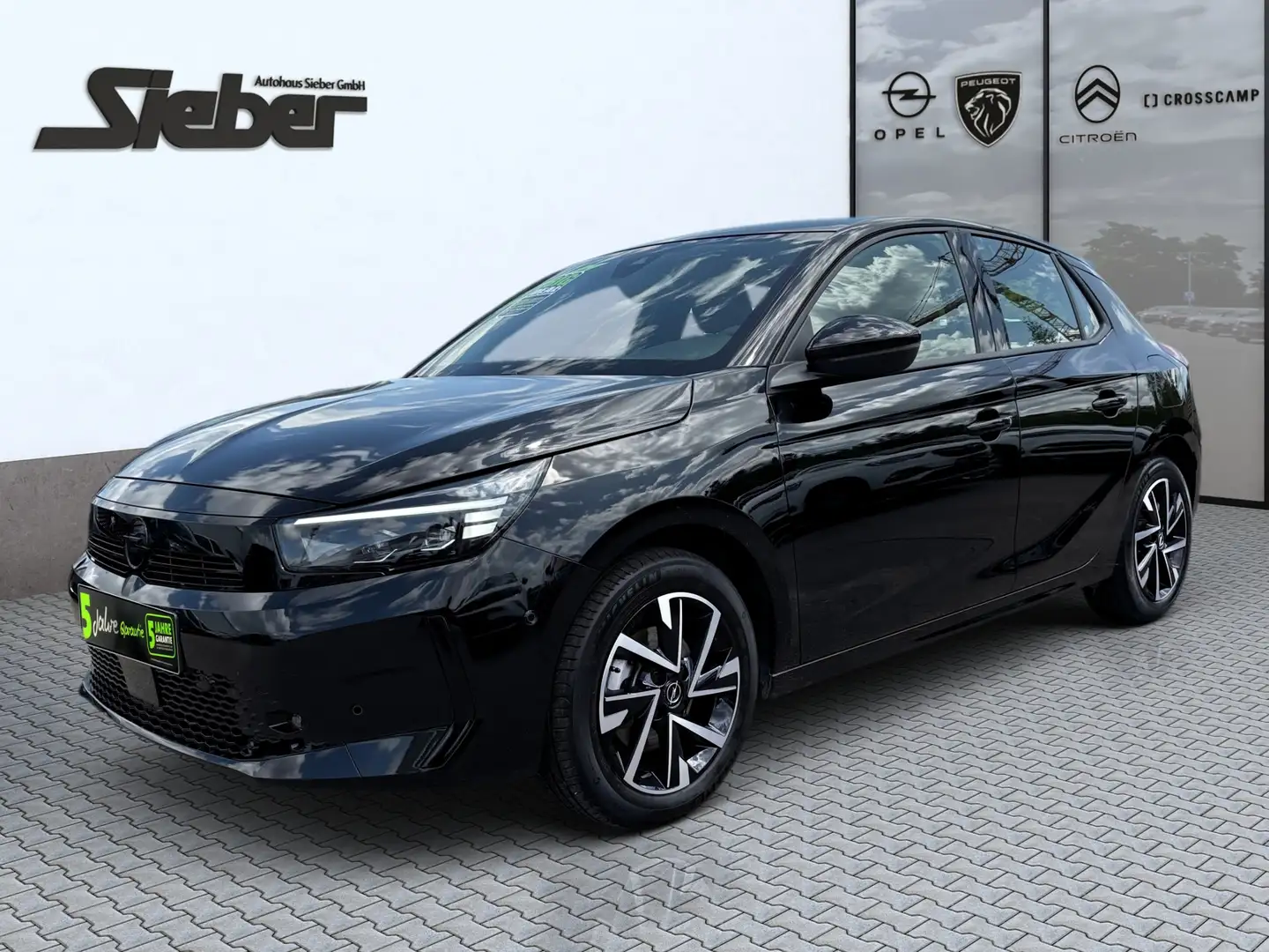 Opel Corsa F 1.2 Turbo GS Kamera Sitzheizung Tempo Schwarz - 2