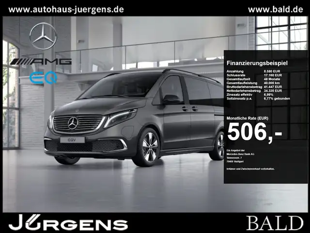 Mercedes-Benz EQV Avantgarde/Lang/360°/Pano/Navi/Airm/Dist