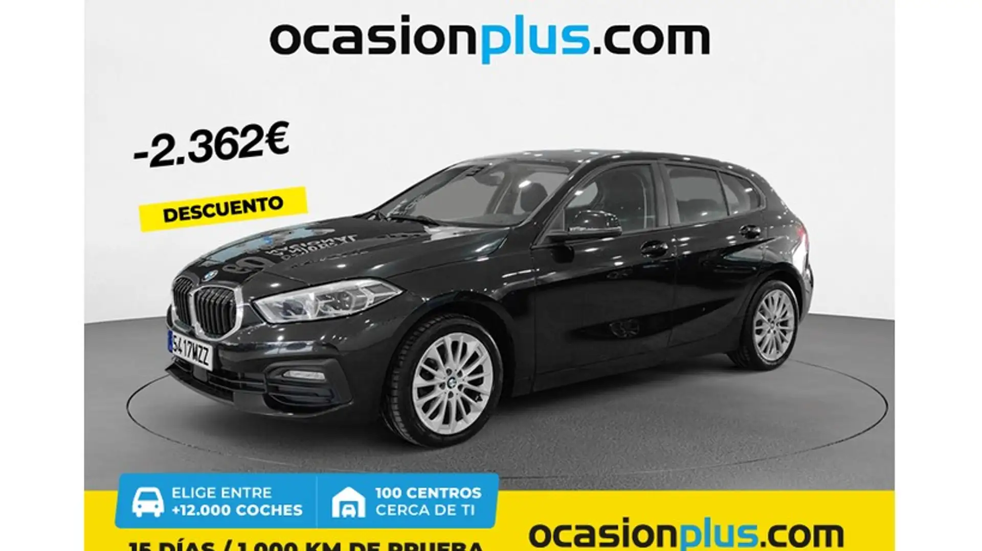 BMW 118 118iA Negro - 1