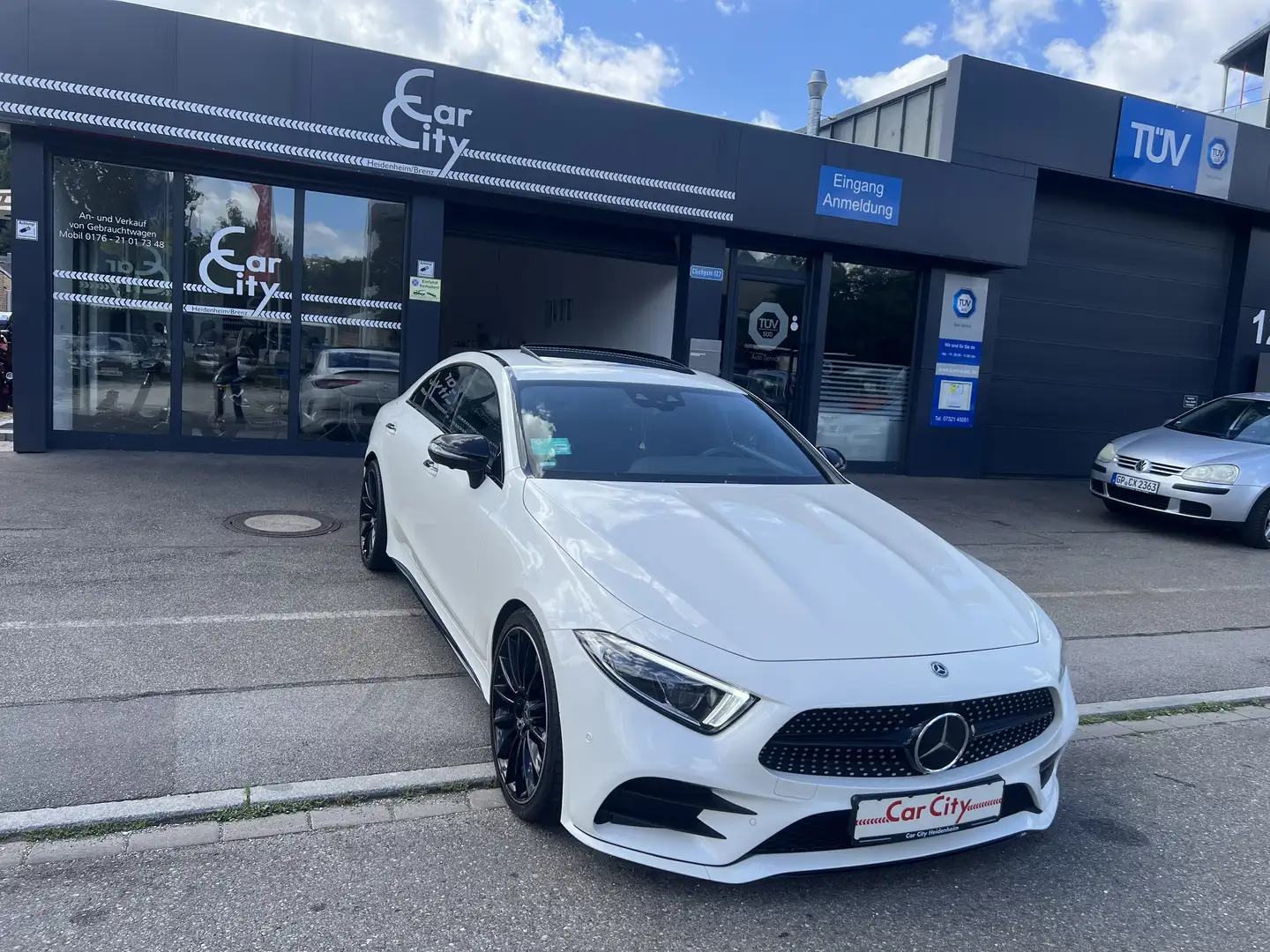 Mercedes-Benz CLS 450 AMG*FaceL*20Zoll*StandH*HUP*GSD*K-GO*4Matic Blanco - 2