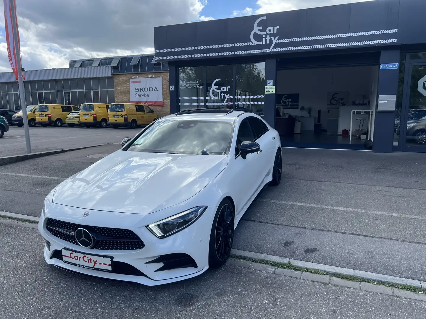 Mercedes-Benz CLS 450 AMG*FaceL*20Zoll*StandH*HUP*GSD*K-GO*4Matic Blanco - 1