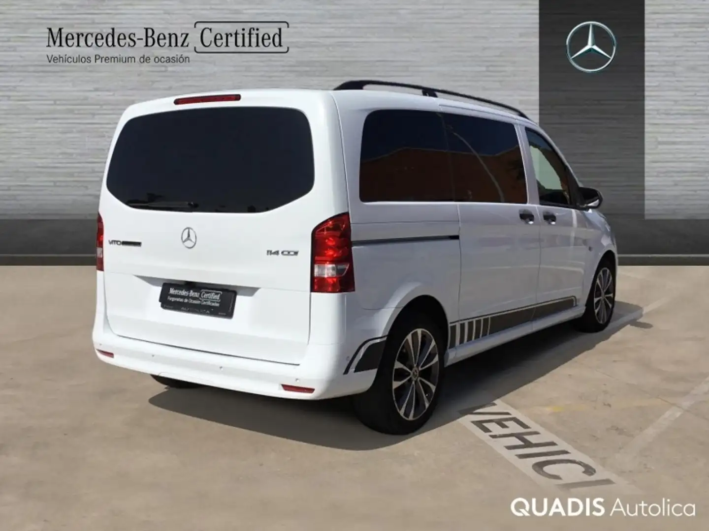 Mercedes-Benz Vito Tourer 114 CDI Pro Compacta 9G-Tronic Weiß - 2