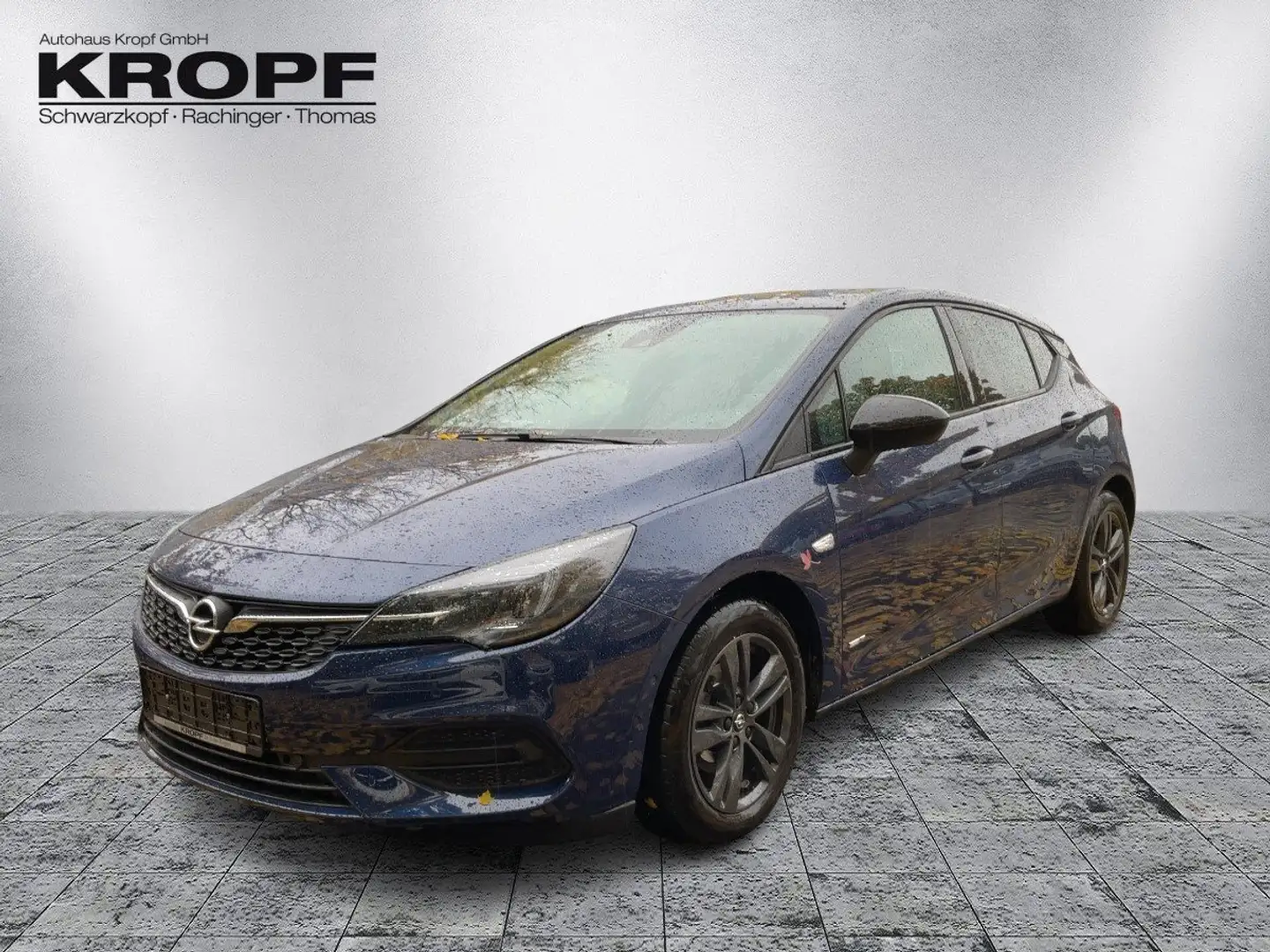 Opel Astra K 1.2 Turbo SHZ + Klima + PDC vo+hi Bleu - 2