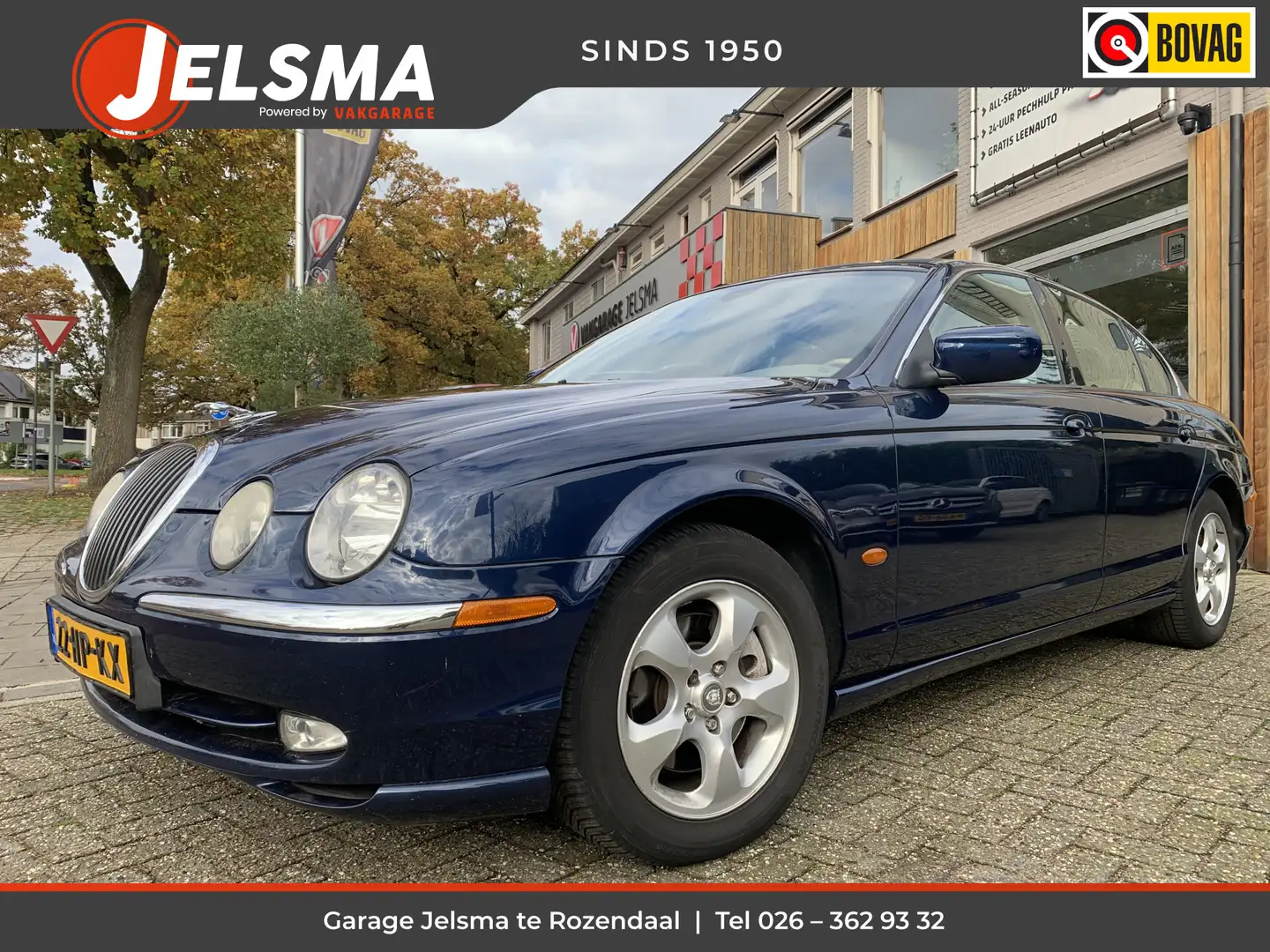 Jaguar S-Type 3.0 V6 aut., Keurige auto! Albastru - 1