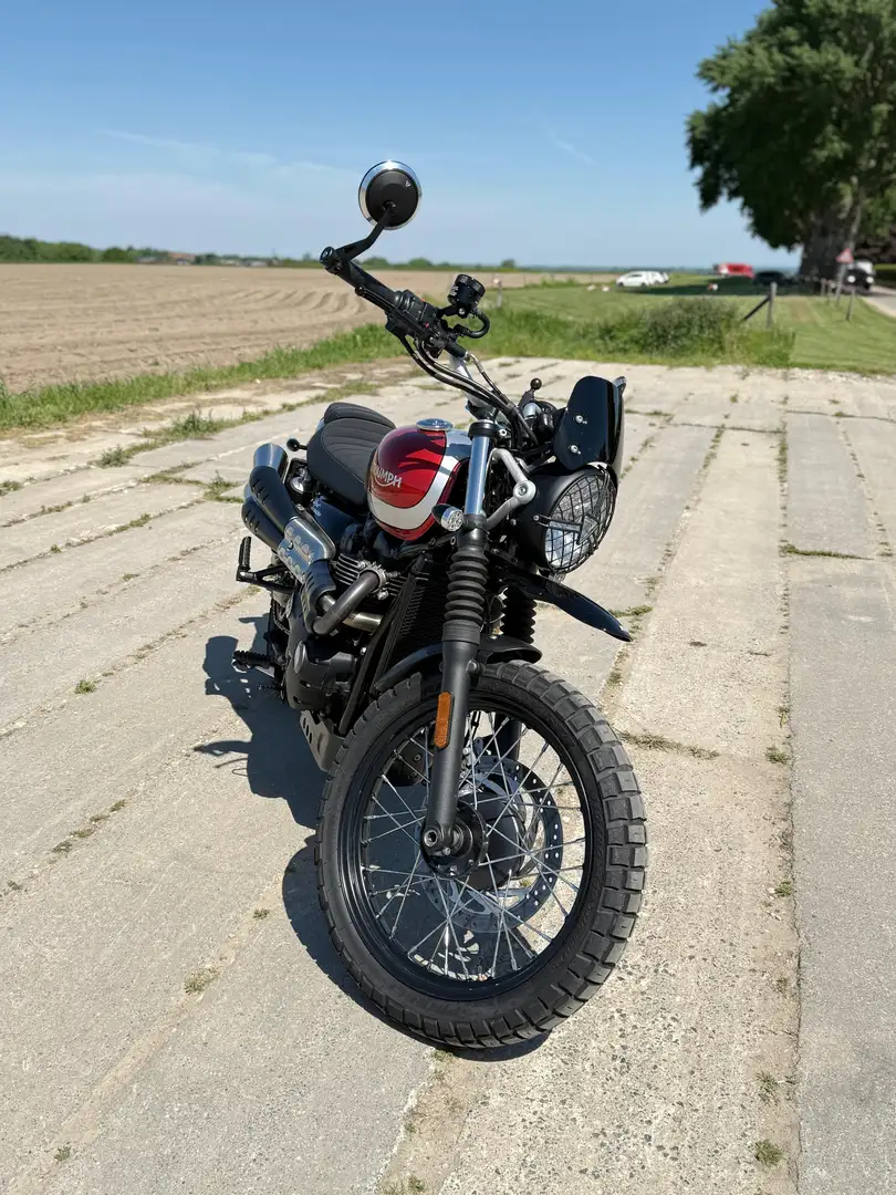 Triumph Scrambler Street Scrambler 900 Rojo - 2