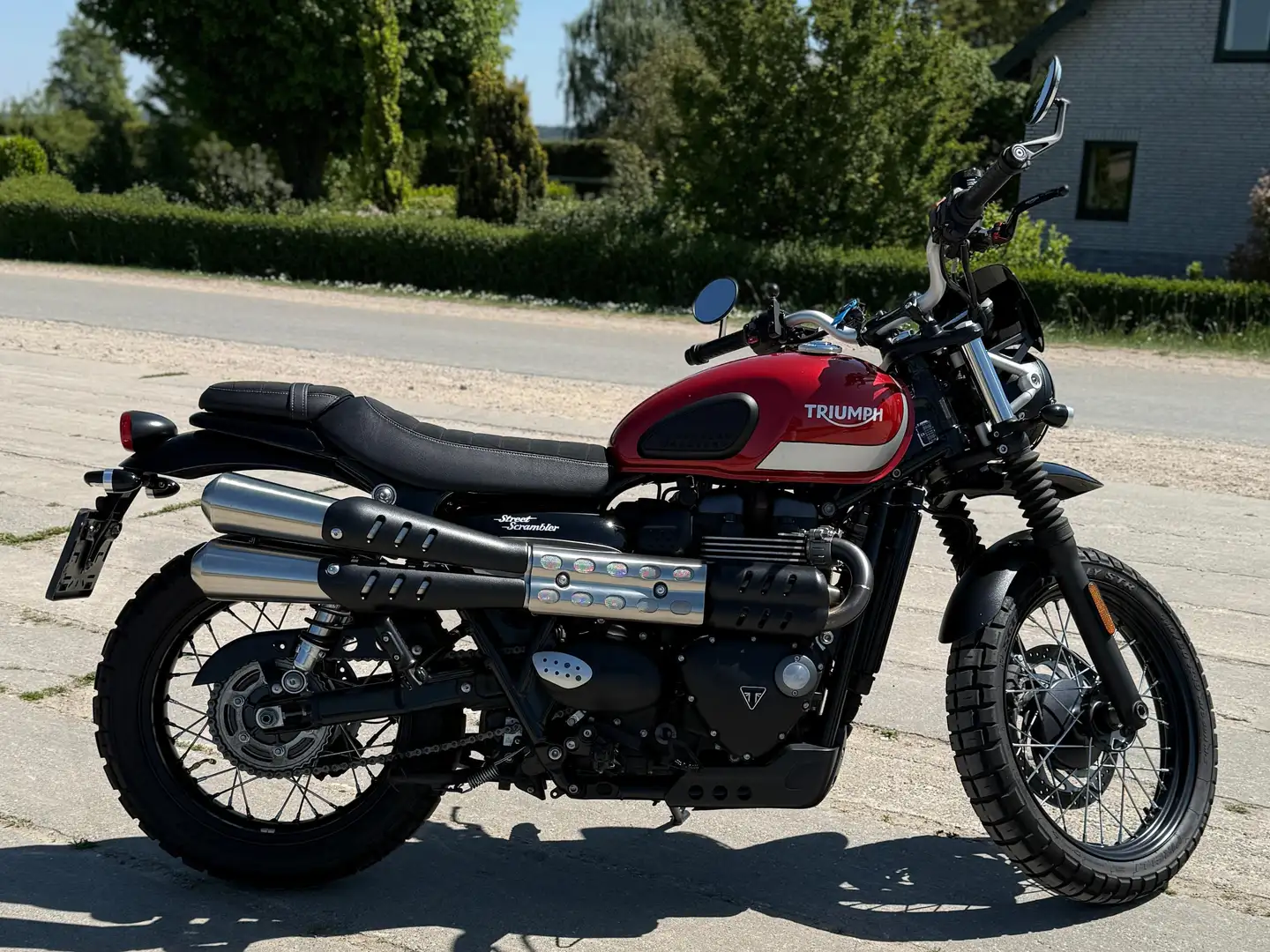 Triumph Scrambler Street Scrambler 900 Rojo - 1