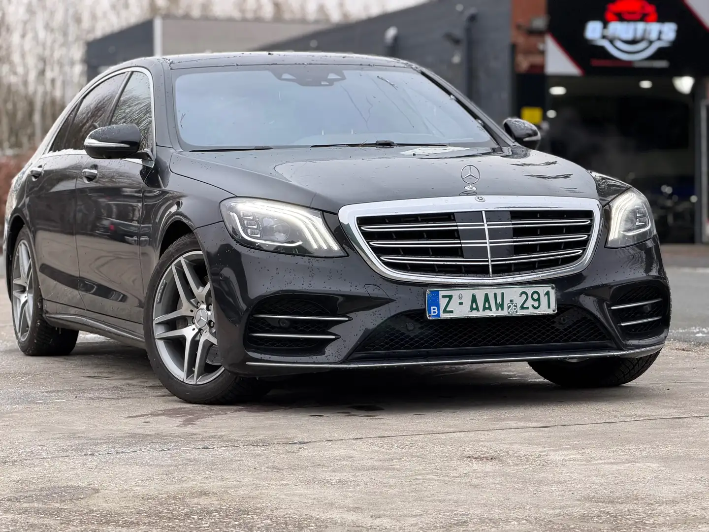Mercedes-Benz S 350 Long 4Matic-AMG pakket-2021-Full option-Carpass Schwarz - 2