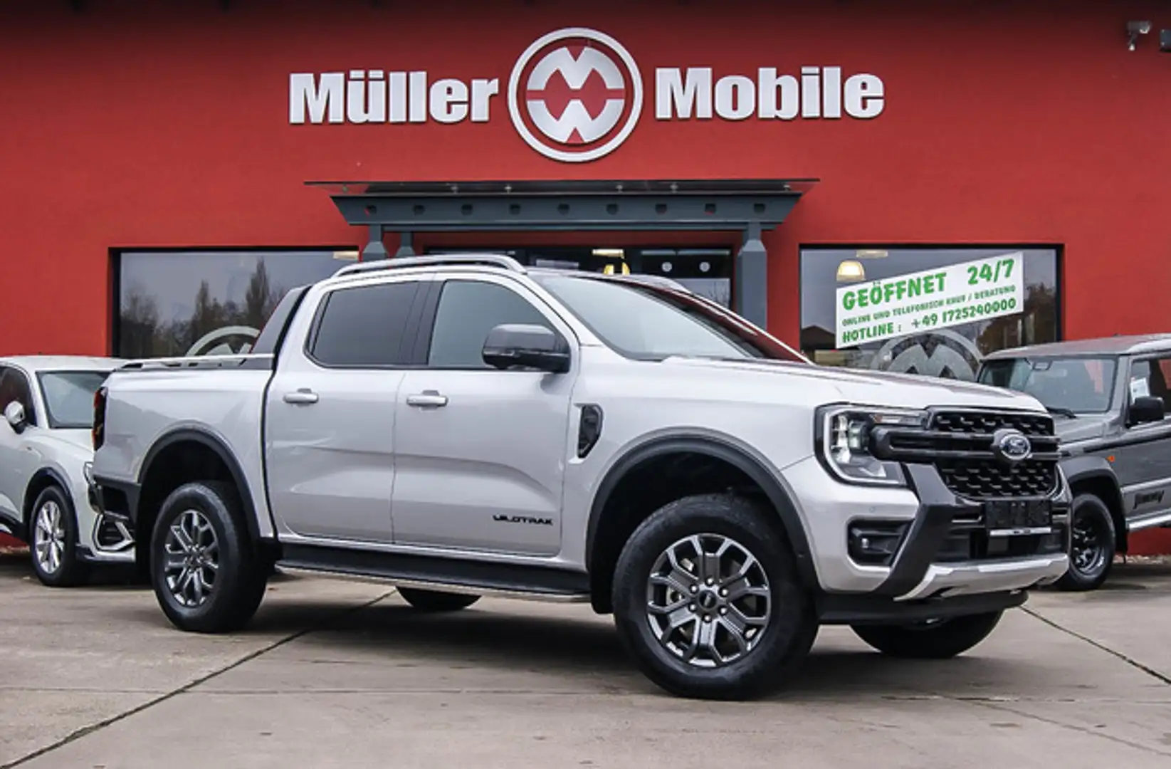 Ford Ranger Wildtrak 2.0 e-4WD  B&O ANHZV e-ROLLO ACC Silber - 1