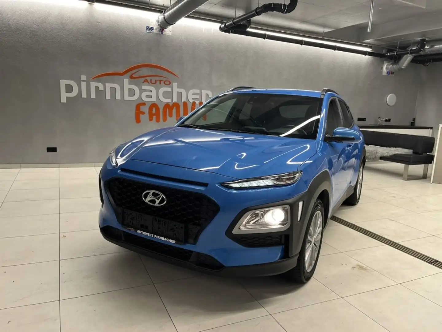 Hyundai KONA 1,6 CRDi 4WD Level 3 Plus DCT Aut. Blau - 1