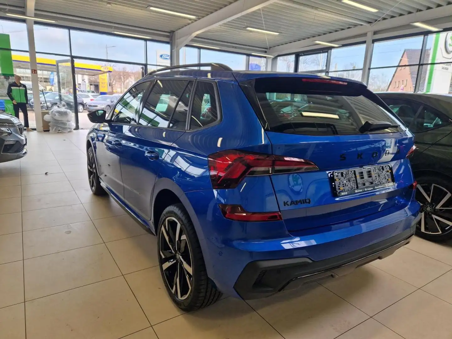 Skoda Kamiq 1.5 16V TSI ACT #ACC #AHK#Panoramadach Blau - 2
