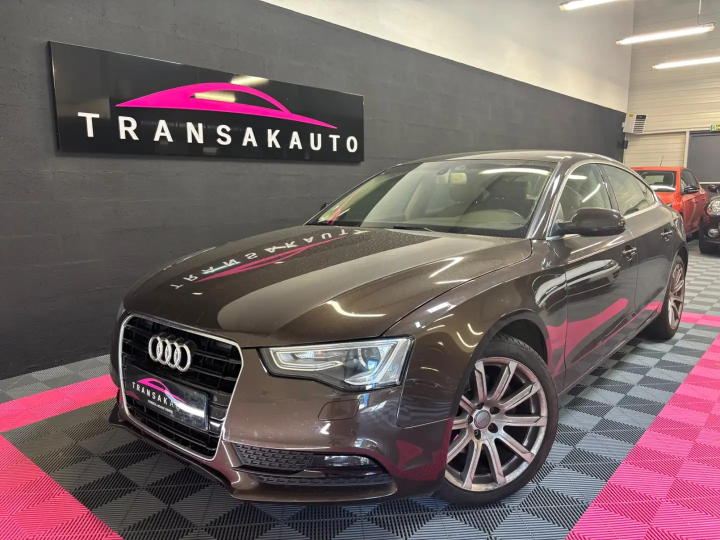 Audi A5 Ambition Luxe Multitronic A Brązowy - 1
