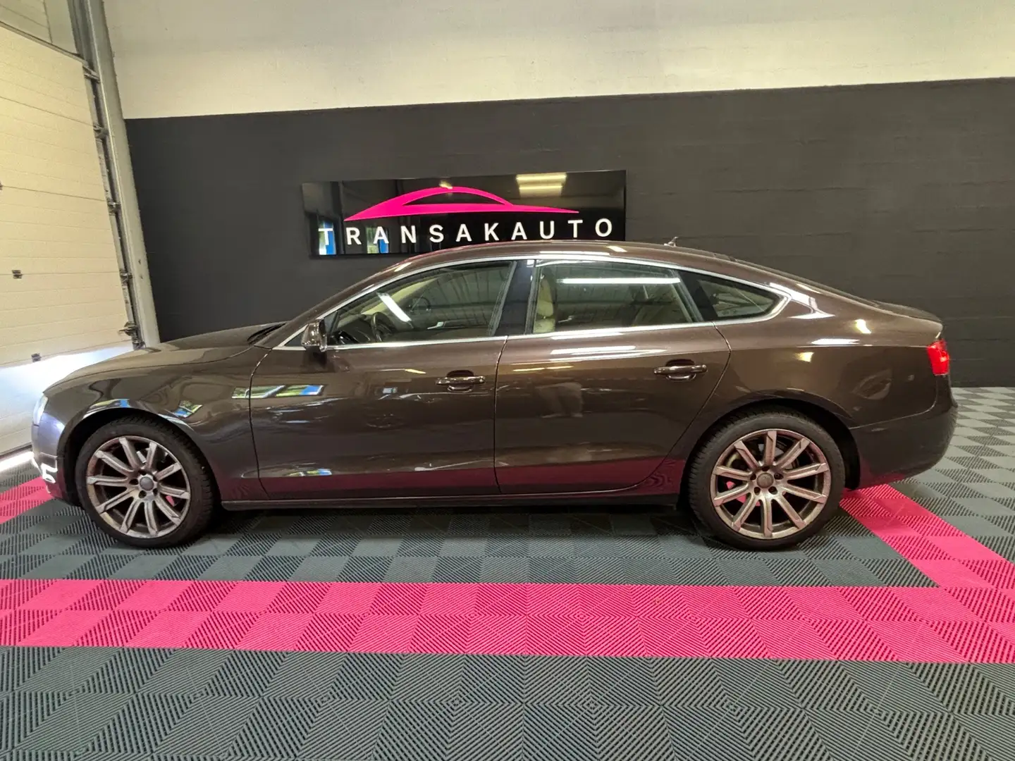 Audi A5 Ambition Luxe Multitronic A Brązowy - 2