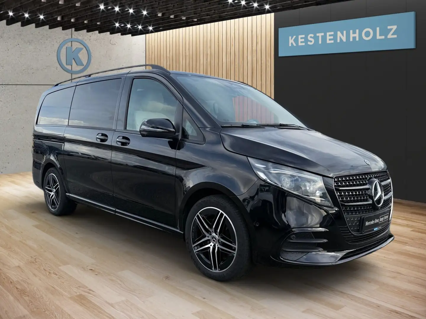 Mercedes-Benz V 250 V 250 d AVANTGARDE Lang *AMG*AHK*MBUX*SHZ*PANO* Schwarz - 2