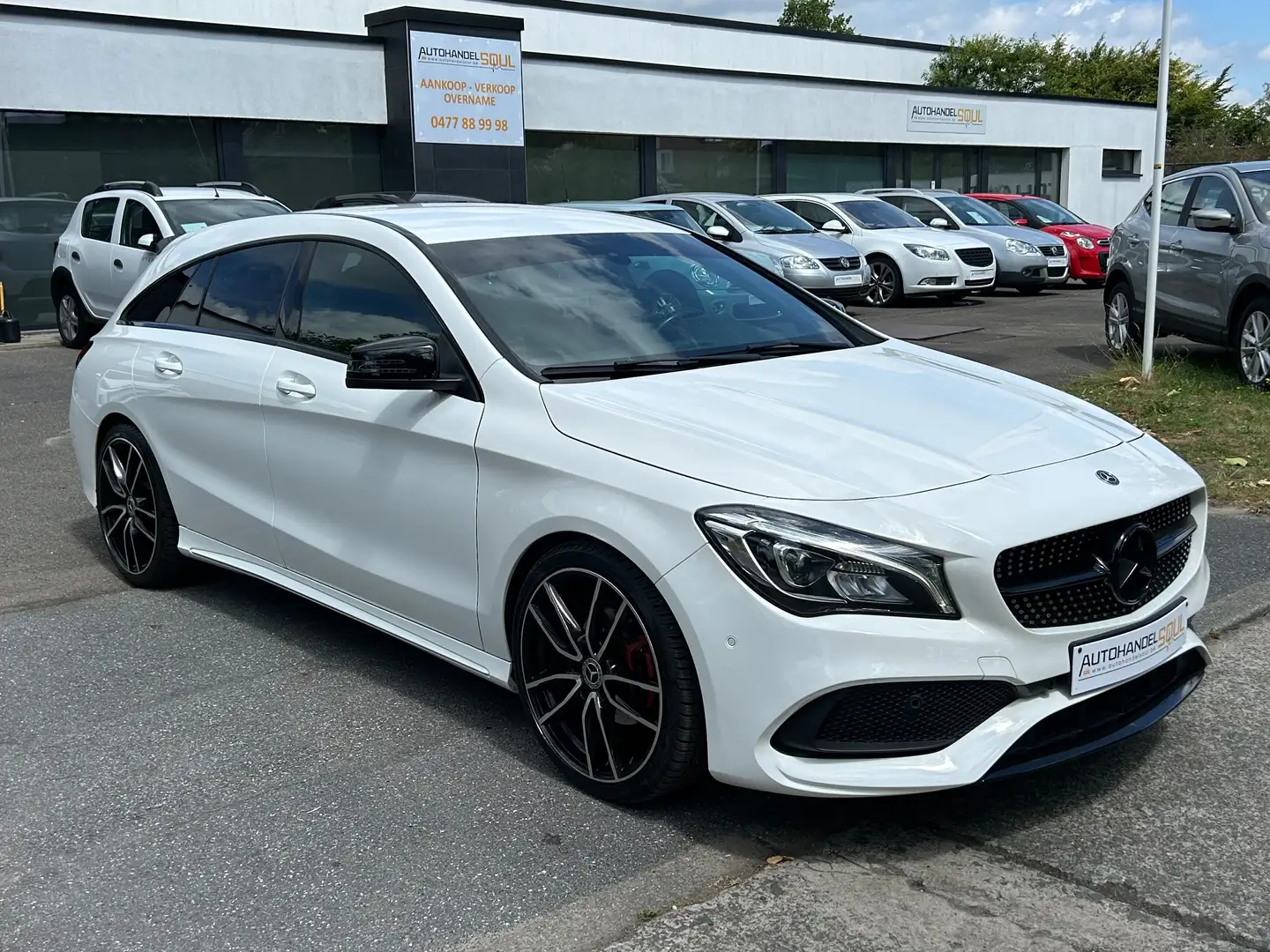 Mercedes-Benz CLA 180 i, 2019, 125.540km, Automaat, Full., 12m Garantie Wit - 2