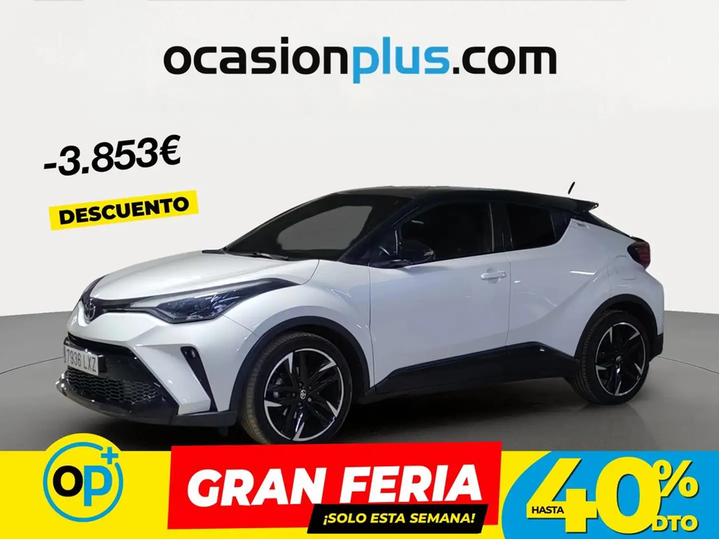 Toyota C-HR 180H GR Sport Blanco - 1