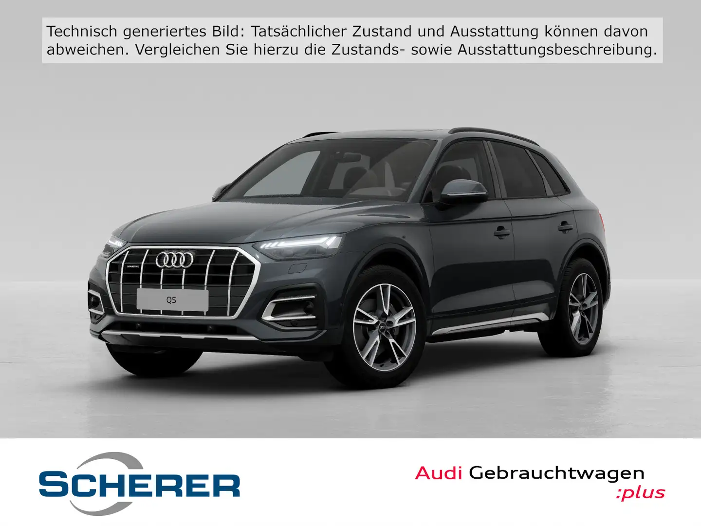 Audi Q5 SUV Advanced 45 TFSI qu. S tronic Mtrx.S-Line Grau - 1