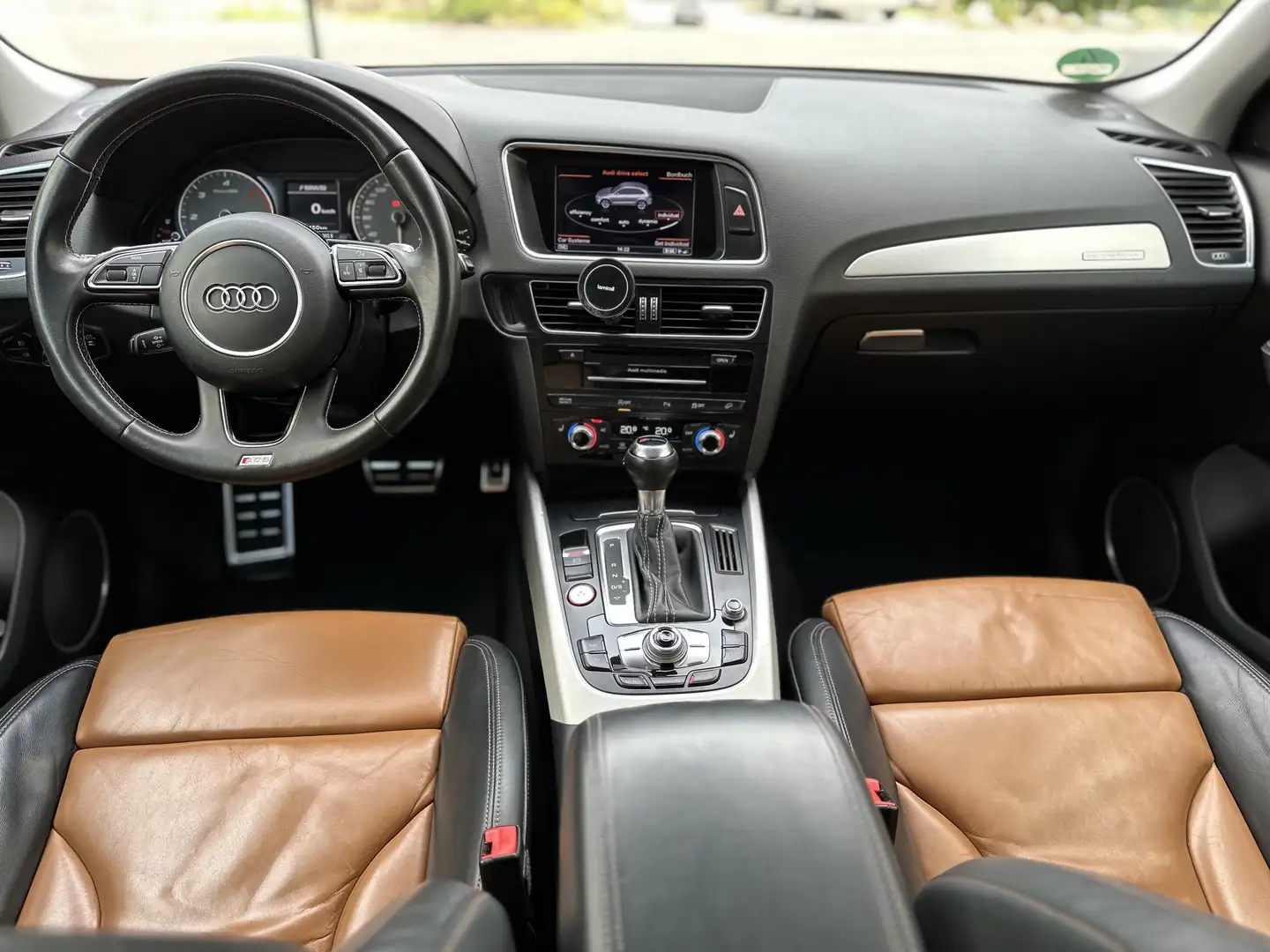 Audi SQ5 ✅3.0 TDI Quattro  313 PS Exclusive S-Line Euro 5 Marrón - 2
