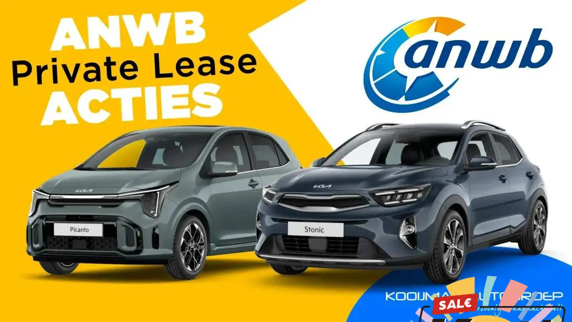Kia EV3 Air 58.3 kWh ANWB Private lease nu Vanaf €. 479,= Wit - 2