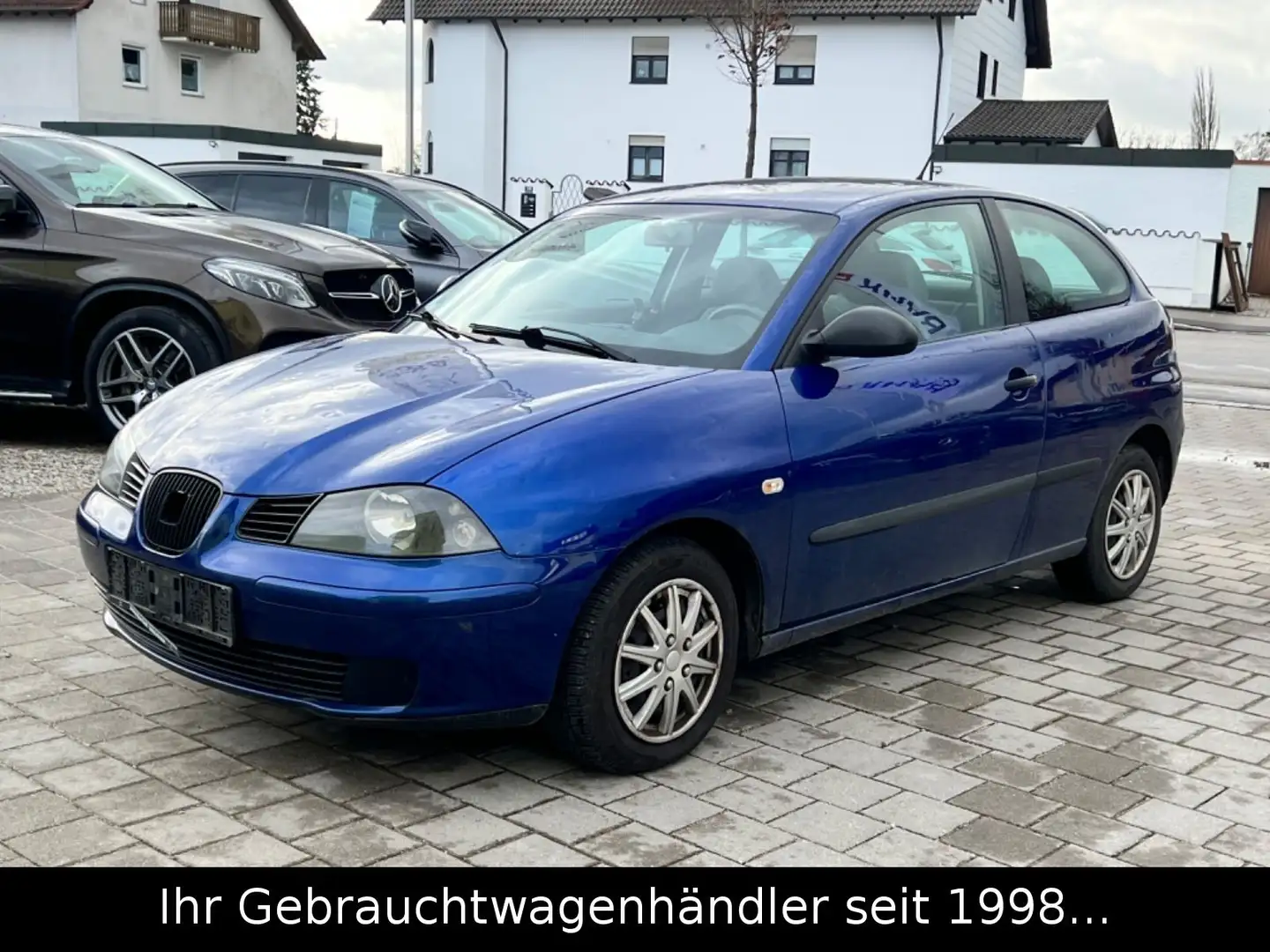 SEAT Ibiza 1.4 TDI Fresh KLIMAANLAGE Albastru - 2