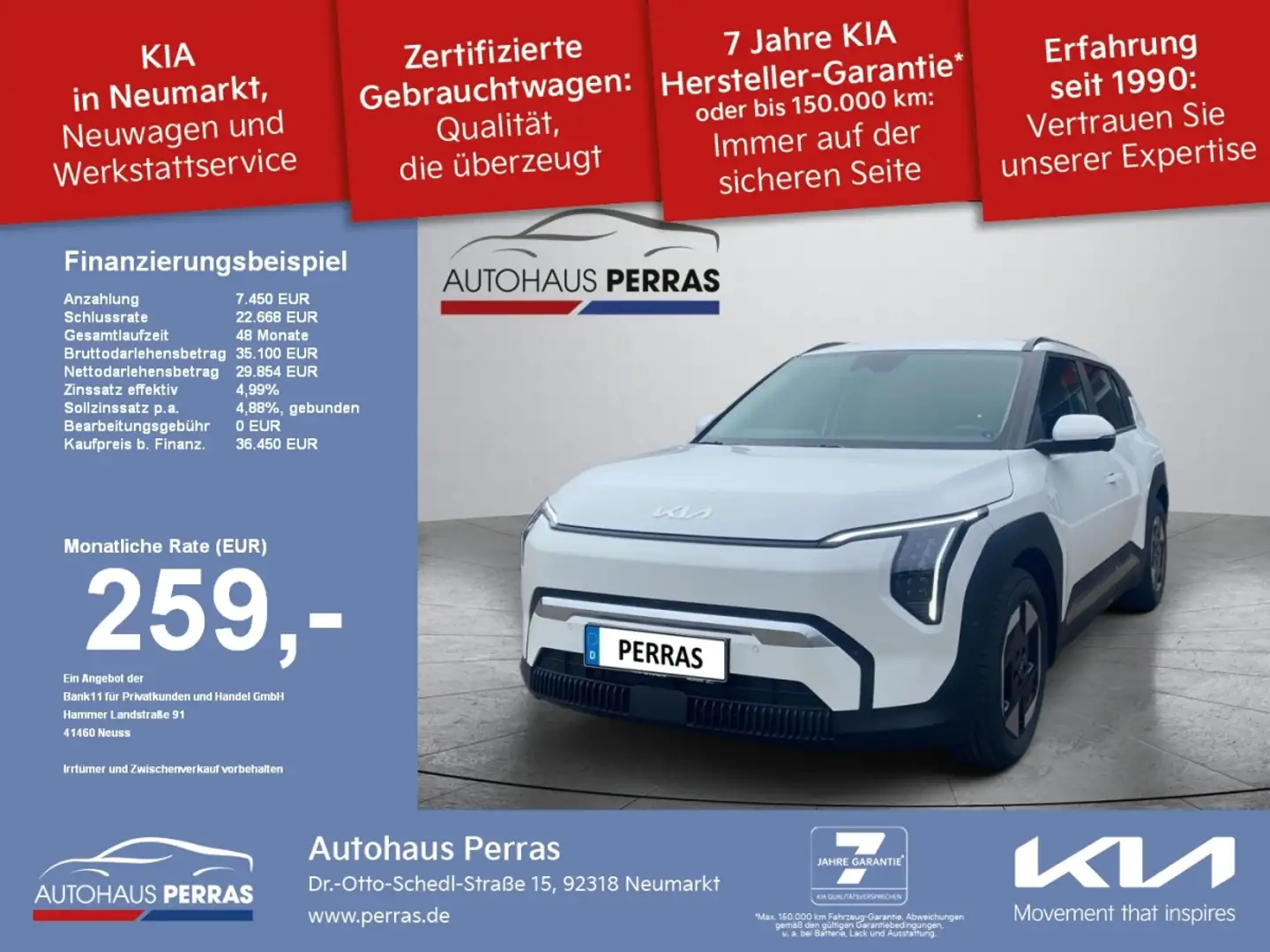 Kia EV3 58.3 EARTH WIC UPG DWP Weiß - 1