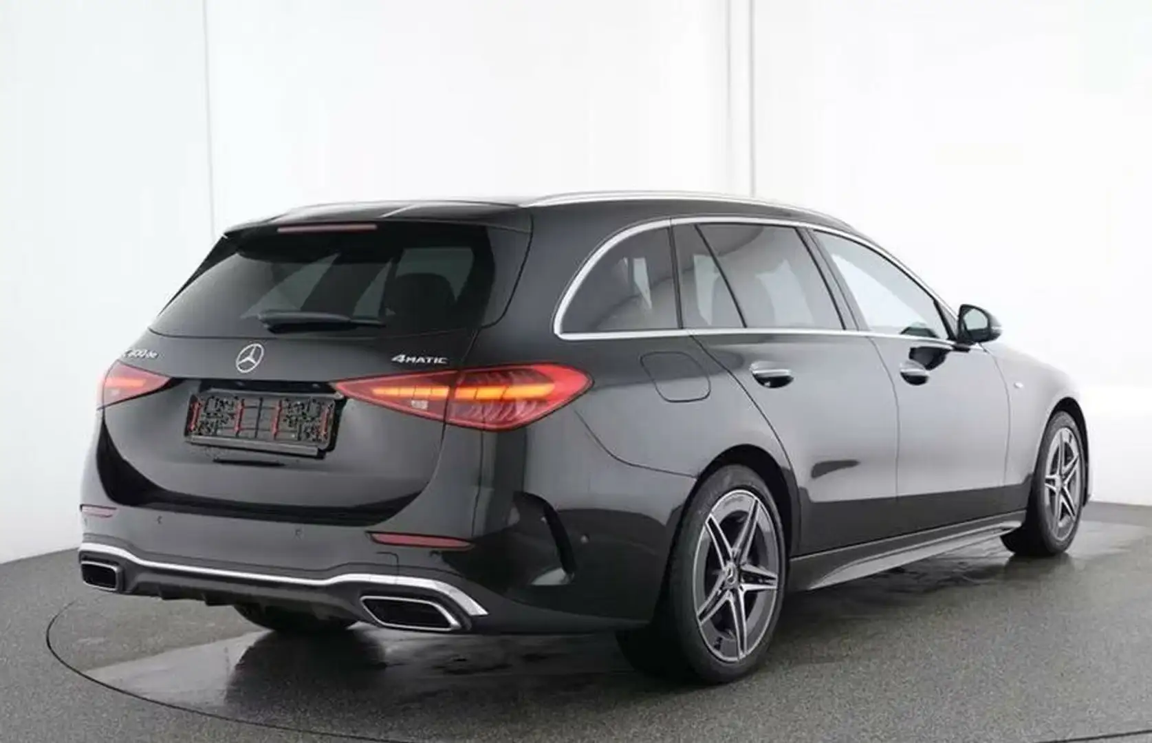 Mercedes-Benz C 300 de T 4M*AMG*PANO*AHK*KEY*DISTRONIC* Schwarz - 2