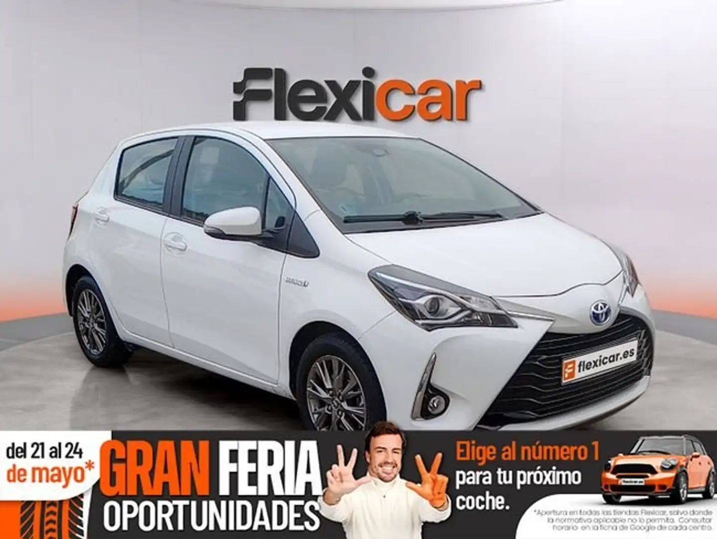 Toyota Yaris 100H 1.5 Active Blanco - 1