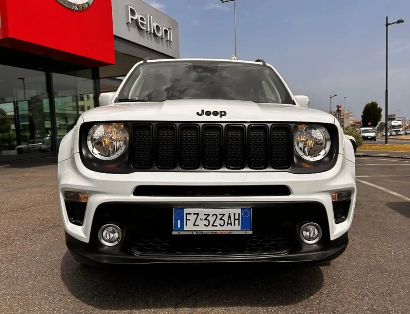 Jeep Renegade 1.0 T3 Night Eagle KM CERTIFICATI-GARANZIA-1°PROP Bianco - 2
