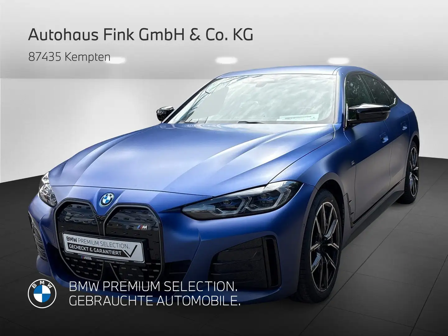 BMW i4 M50 Gran Coupé (ab 2021) HiFi DAB LED RFK Azul - 1