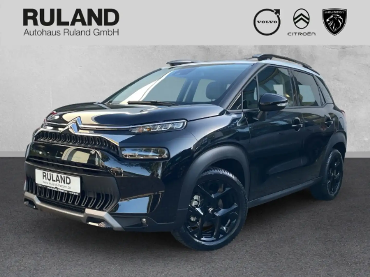 Citroen C3 Aircross Shine Pack 1.2 PureTech 110 EU6d HUD Navi 360 Kame Schwarz - 1
