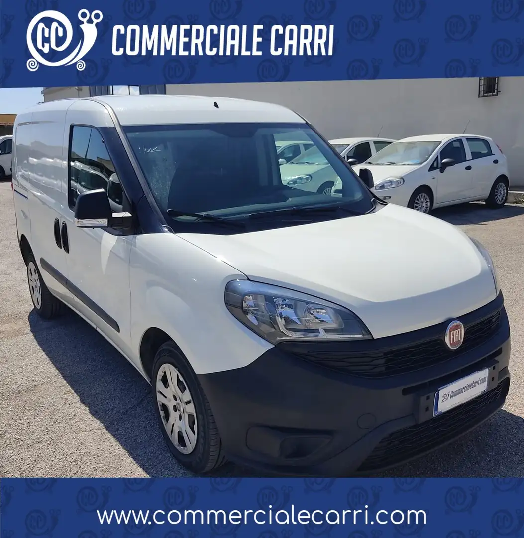 Fiat Doblo 1.6 M-JET 105CV FURGONE 3 POSTI - 2021 Blanc - 1
